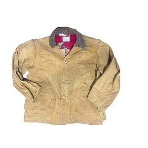 Vintage 60s Penney’s Foremost Duck Canvas Hunting Jacket 25” Large?